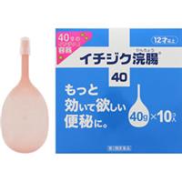 40女が浣腸我慢 